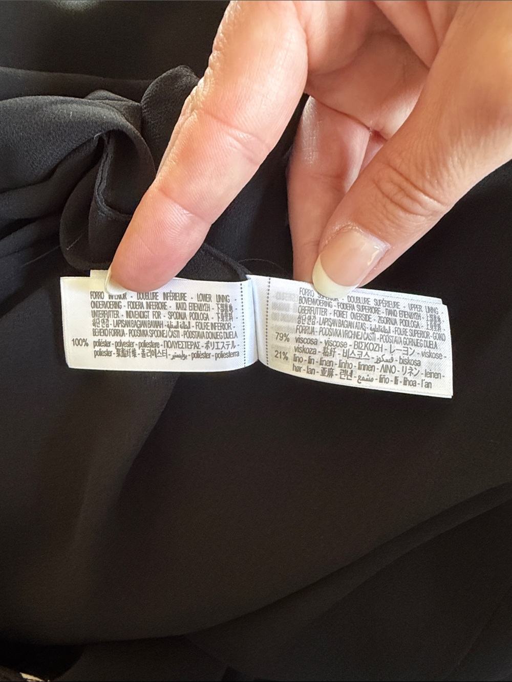 Zara Strapless Polka Dot Midi Dress Medium Black White Cocktail Wedding Guest - Picture 11 of 12